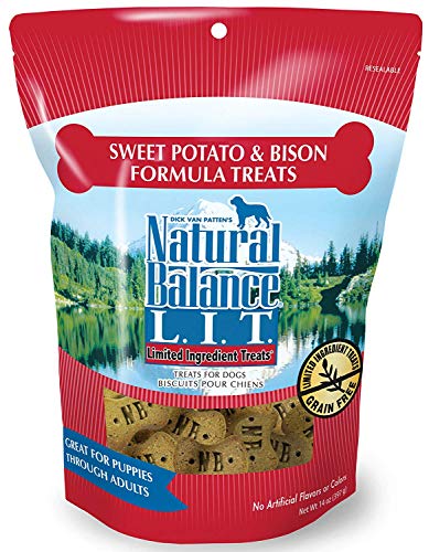 Natural Balance Limited Ingredient Dog Treats, 2 pack