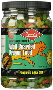 Rep-Cal SRP00815 Adult Bearded Dragon Pet Food, 8-Ounce
