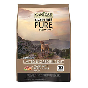 Canidae Grain Free Pure Elements Adult Dog Food, 4 lbs.