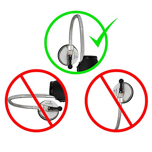 Hands Free Hair Dryer Holder, Adjustable Stand with Easy Instant Mount - No Tools Required - Great Gift