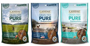 CANIDAE Grain Free PURE Heaven Biscuits 3 Flavor Variety (3 Pack)