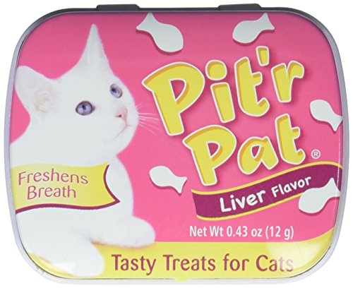 Chomp Pit'r Pat Liver Flavored Cat Breath Fresheners