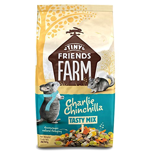 Supremepetfoods Charlie Chinchilla Food, 2-Pound