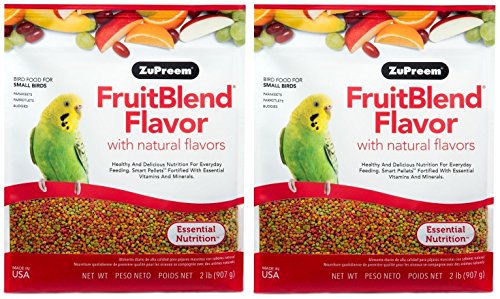 ZUPREEM 230301 Fruitblend Small Keet Food, 2-Pound (2 pack)