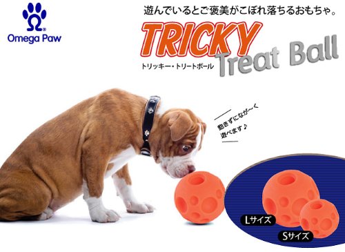 Omega Paw Tricky Treat Ball, Large