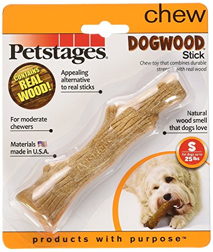 Petstages Dogwood Durable Real Wood Dog Chew Toy for Dogs