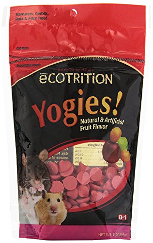 eCOTRITION Yogies for Hamsters/Gerbils/Rats, 7 Ounce