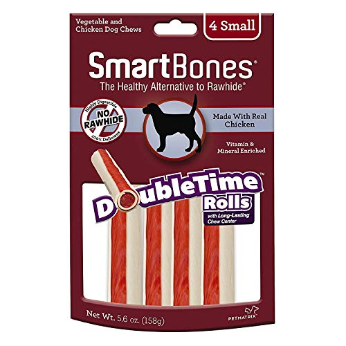 Smartbone DoubleTime Chicken Dog Chew FamilyValue 2Pack (Medium-3Pieces)
