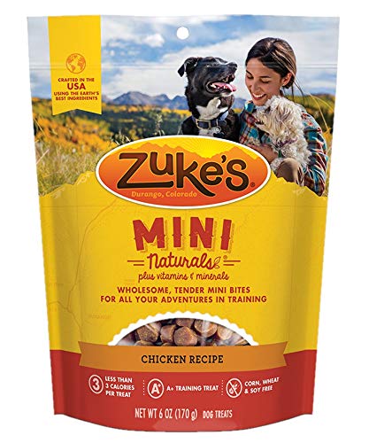 Zukes Mini Naturals Dog Treats Chicken 1 Lb