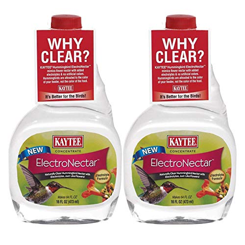 Kaytee Hummingbird Electro Nectar Concentrate, (2 Pack of 16-Ounce)