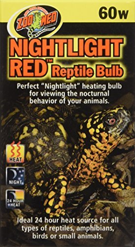 Zoo Med Nightlight Red Reptile Bulb 60 Watts