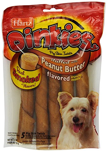 Hartz Oinkies Peanut Butter Dog Treat, 2 Pack