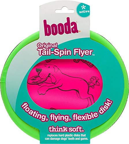 Petmate Booda Tail-Spin Flyer Floating Dog Frisbee 3 Sizes Available