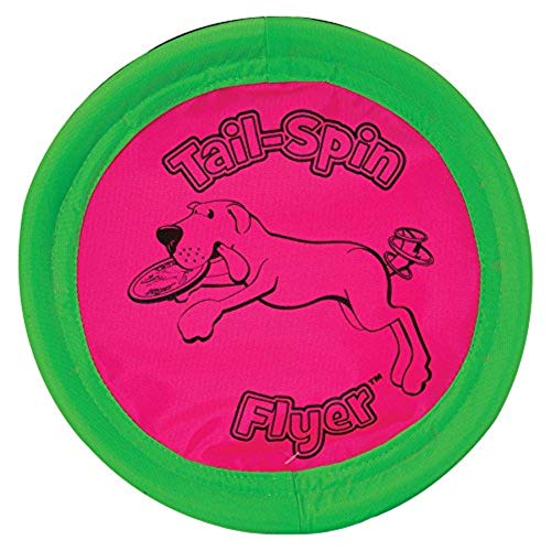 Petmate Booda Tail-Spin Flyer Floating Dog Frisbee 3 Sizes Available