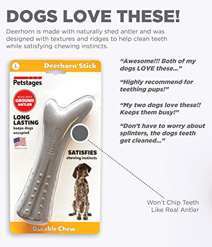 Petstages Deerhorn Chew Toy