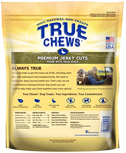 True Chews Premium Jerky Cuts Made with Real Duck 12 oz