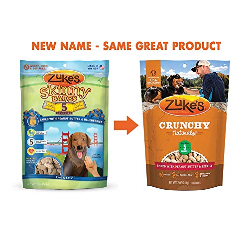 Zuke's Crunchy Naturals 5s Dog Treats (2 Pack)