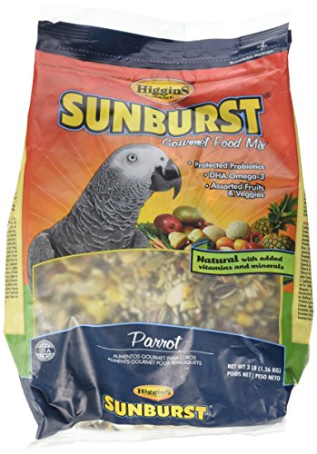 Higgins Premium Pet Foods Hig Sunburst Parrot 3lb, Large