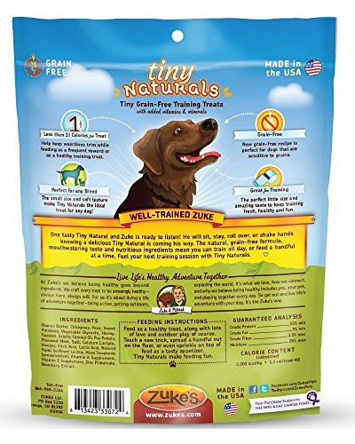 Zuke's Tiny Naturals Dog Treats