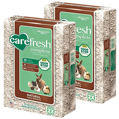 Carefresh Complete Pet Bedding, 60 L, Natural (2 Pack)