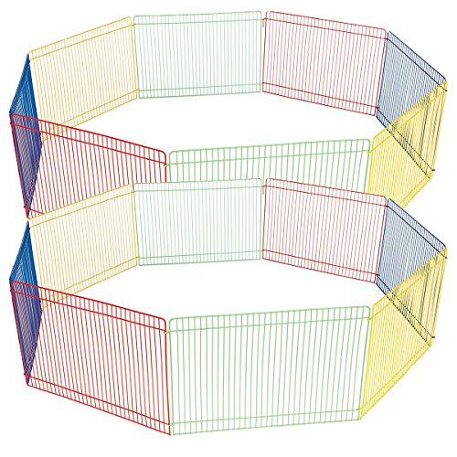 Prevue Pet Products Multi-Color Small Pet Playpen 40090