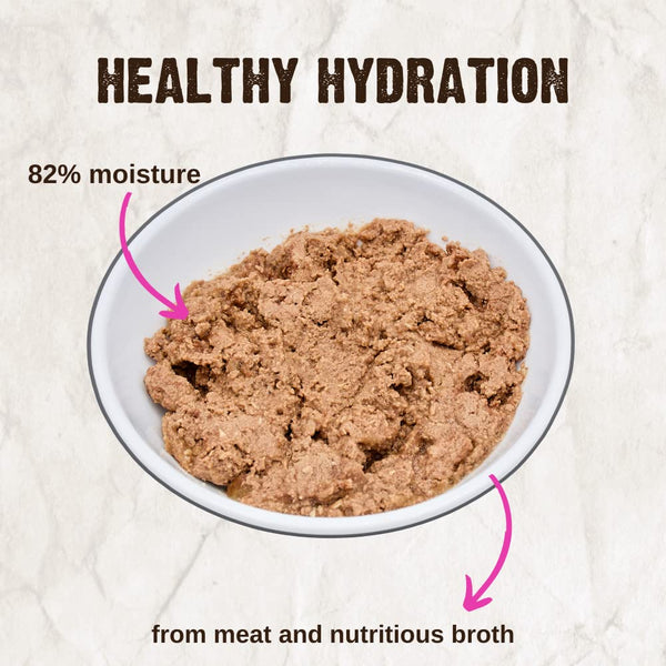 Rawz Natural Premium Pate Canned Cat Wet Food - Made with Real Meat Ingredients No BPA or Gums - 5.5oz Cans 24 Count