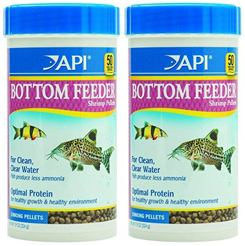 API Bottom Feeder Shrimp Pellet 7.9 Ounce (2 Pack)