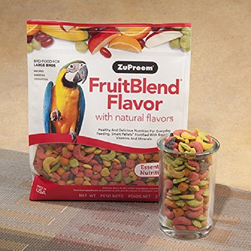 ZuPreem Fruit Blend Bird Food Large Parrot