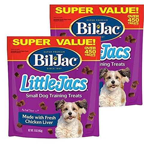 Bil-Jac Little-jacs Small Dog Treats 16oz (2 Pack)
