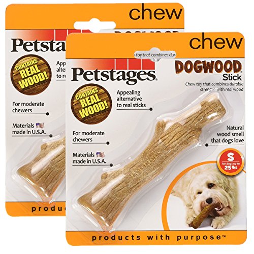 Petstages Dogwood Durable Real Wood Dog Chew Toy for Dogs