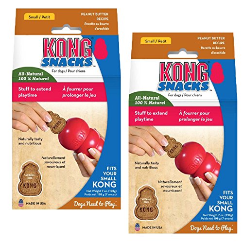 KONG Stuff'N Peanut Butter Snacks Anytime Dog Treats (2 Pack)