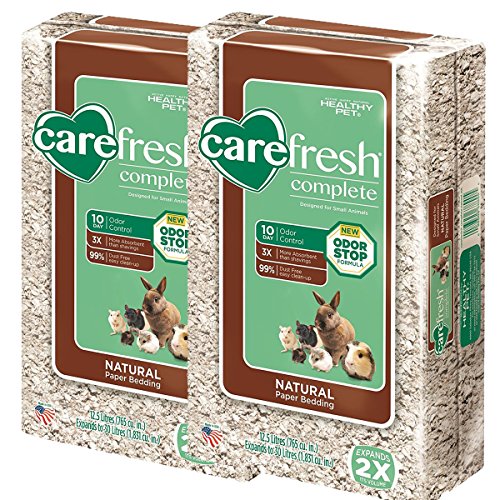 Carefresh Complete Natural Pet Bedding 12.5L 2-Pack