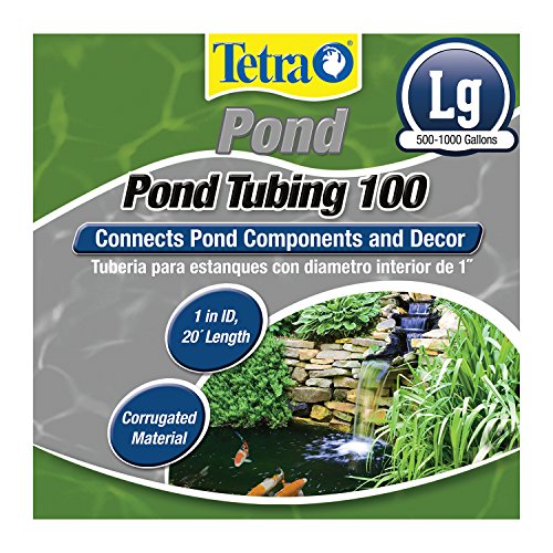 TetraPond Pond Tubing, 1-Inch Diameter, 20-Feet Length