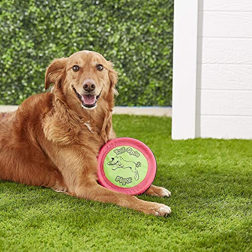 Petmate Booda Tail-Spin Flyer Floating Dog Frisbee 3 Sizes Available