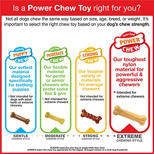 Nylabone Power Chew DuraChew Peanut Butter Dog Chew Toy, X-Large